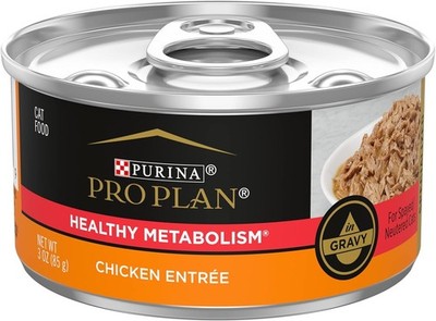 High Protein Gravy Wet Cat Food SPECIALIZED Healthy Metabolism Formula Chicken