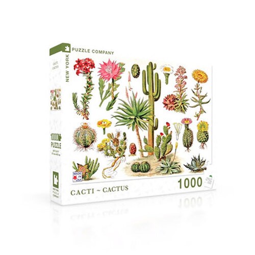Puzzle (1000 T.) Kakteen (New York Puzzle Company) Neu/Ovp-image