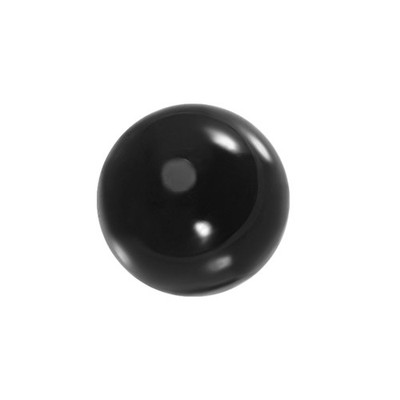 40mm Diameter Acrylic Ball Black Sphere Ornament 1.6 Inches