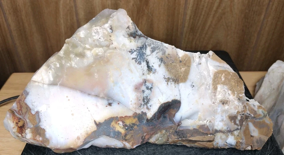 Lote de 2 piezas de ágata a lunares de hielo azul/rosa UV de 8 lb 💙🩷 de Oregón, EE. UU. #21 Foto 4 de 4