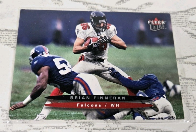 2003 Fleer/Skybox NFL Football Card Atlanta Falcons Brian Finneran #68