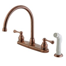 Kingston Brass KB72.BL 1.8 GPM Standard Kitchen Faucet - - Copper