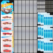 Model Car Display Case Wall Mount for 250 Hot Wheels Diecast Storage Shelf