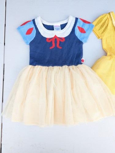 Disney Princess Dresses Toddler Size 3T - Snow White & Belle (Flawed) - Picture 2 of 8