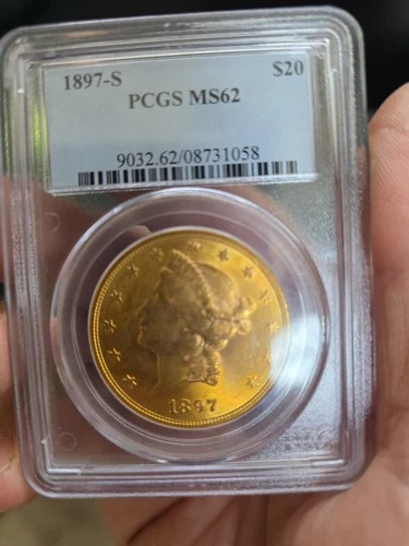 1897-P Liberty Double Eagle — photo from the most recent tracked eBay sale
