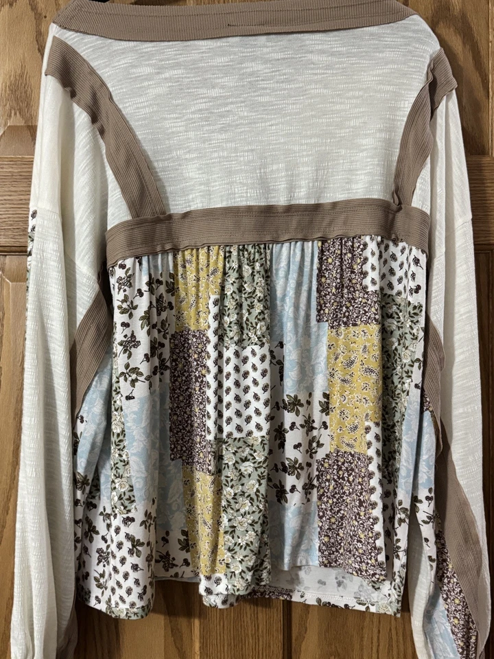 Top para mujer BUCKLE Daytrip tejido manga larga estilo cruzado talla M SUPER LINDO Foto 2 de 4