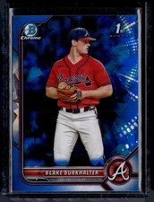 2022 Bowman Draft Sapphire Edition #BDC-10 Blake Burkhalter