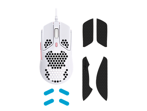 HyperX Pulsefire Haste - Gaming Mouse - White-Pink - Afbeelding 2 van 10