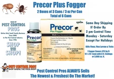 Precor Plus IGR Fogger 6 x 3 oz Kills Fleas Hatching Eggs Flea Tick Control Bomb