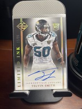 2014 Panini Limited - Limited Ink Telvin Smith #LI-TS Gold /25 (AU, RC)