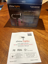 Christmas Holiday Lights, Show Lights Red Green Laser Light Projector, NEW