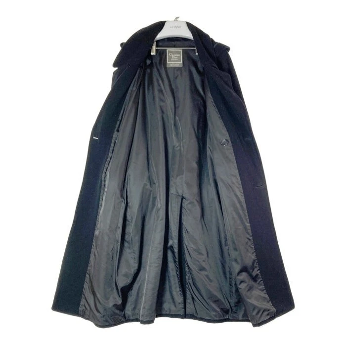 Christian Dior MONSIEUR cappotto lungo cappuccio nero taglia M