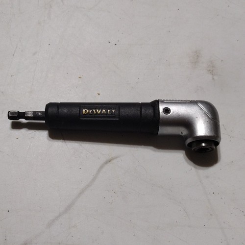 DEWALT Right Angle Drill Attachment Hex Bit Shank Black/Silver 1-Pc