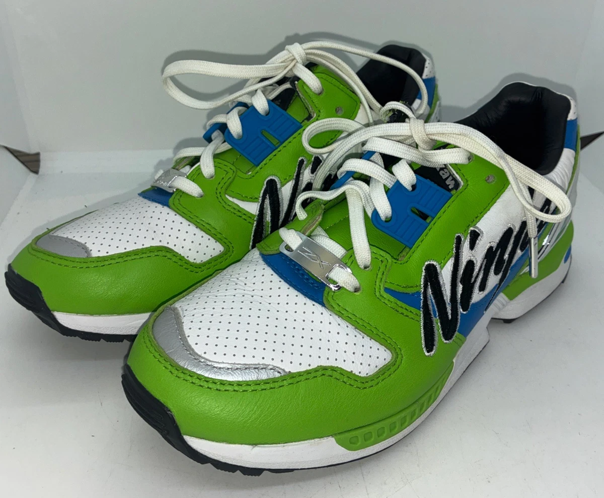 Kawasaki Ninja x adidas ZX 8000 White Green for Sale