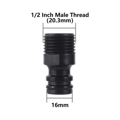 1/2'' Male Thread Tap Adapter 1.5/2M Garden Copper Core Hose Water Hose Quick Pip