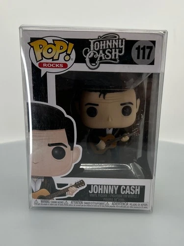 Funko POP! Rocks Johnny Cash #117 Vinyl Figure DAMAGED BOX SEE PICS