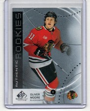 2025-26 SP Game Used Oliver Moore Rookies Chicago Blackhawks