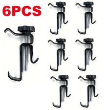 6x brick rack hook for outdoor wall hanging of bricks no drilling, nails UK