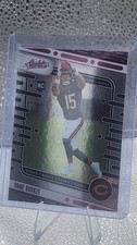 2024 Panini Absolute - Rookies #109 Rome Odunze (RC) Pink foil Parallel