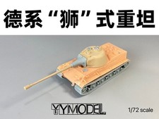 3D printing 1/72 German Panzerkampfwagen VII Lowe tank unpainted model kit--