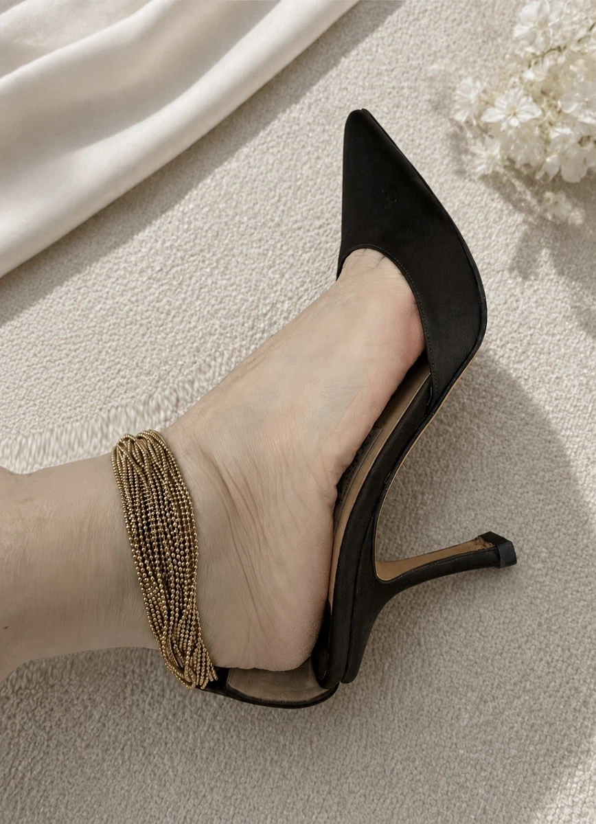 Jimmy Choo Women's Ankle Strap Gold for sale | eBay