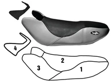 Kawasaki Seat Cover 1999-2005 Ultra 150/2001-2004 Ultra 130