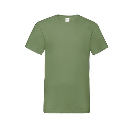 FRUIT OF THE LOOM T SHIRT V-NECK AUSSCHNITT M L XL XXL 3XL 4XL 5XL T-SHIRTS NEU