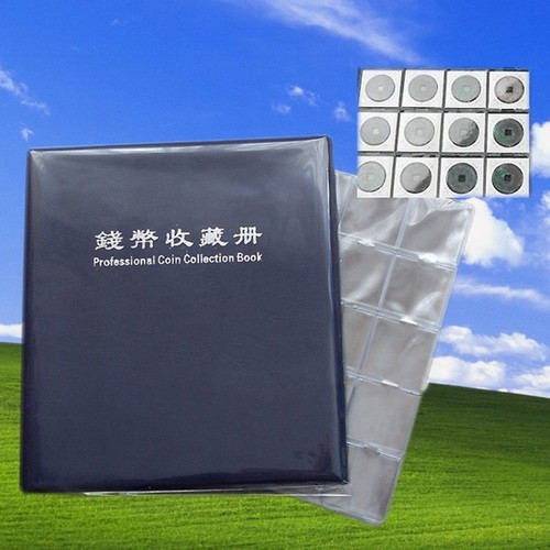 /10 Sheets 20 Pockets Clear PVC Coin Holder Page Album For Coin Collection New - Picture 12 of 24