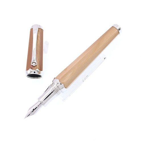 Pluma Estilográfica Montegrappa Piccola Beige M Usada - Imagen 3 de 9