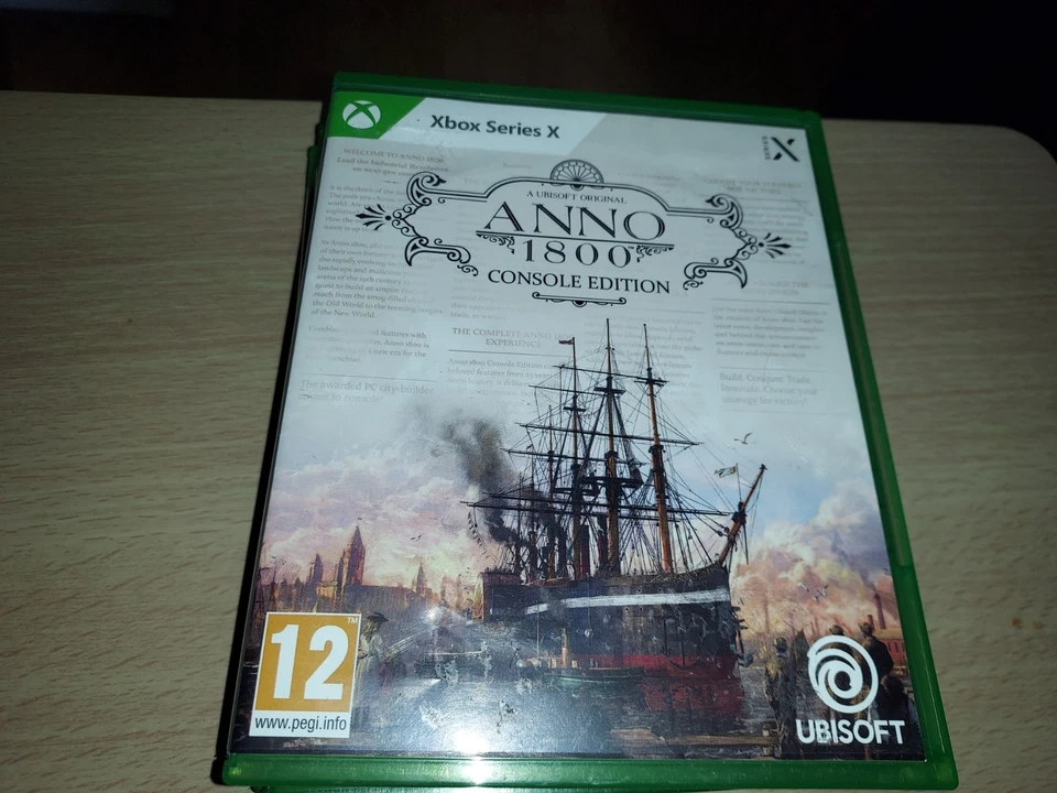 ANNO 1800 Console Edition Xbox Series X Video Game XBSX Tested Working Very Good, photo 1 of 2