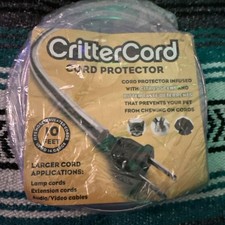 10 Ft Cable Cord Protector CritterCord Citrus Scent Lemon Infused Deters Pets