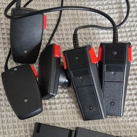 Atari 7800 Black Console Bundle w/ Controllers, Power Adapter, RF, 10 Games