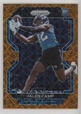 2021 Panini Prizm Rookie Lazer Prizm Jalen Camp #410 0q0m