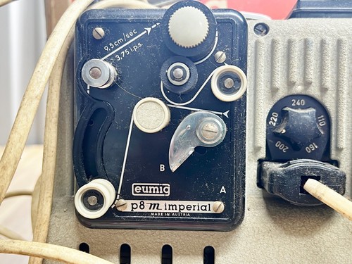 VINTAGE EUMIG WIEN TYP P 8 M IMPERIAL PROJEKTOR P8M MIT BOX NICHT GETESTET - Bild 4 von 15