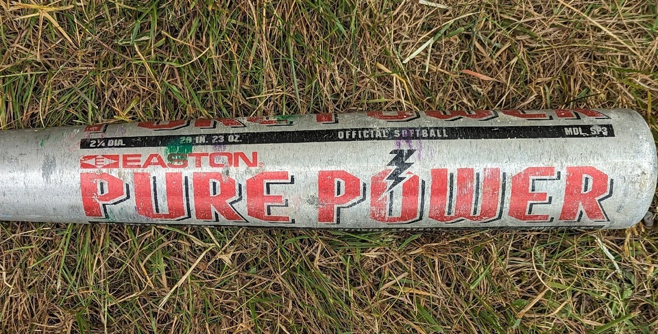Bate de aluminio de softbol Easton Pure Power SP3 29 pulgadas 23 oz Foto 3 de 4