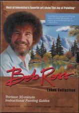 BOB ROSS JOY OF PAINTING "LAKES" COLLECTION - 3 DVDs - 6-1/2 HRS of Instruction