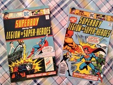 DC SUPERBOY The Legion of Super Heroes Aug 1975 NO. 210 Oct 1976 NO. 220
