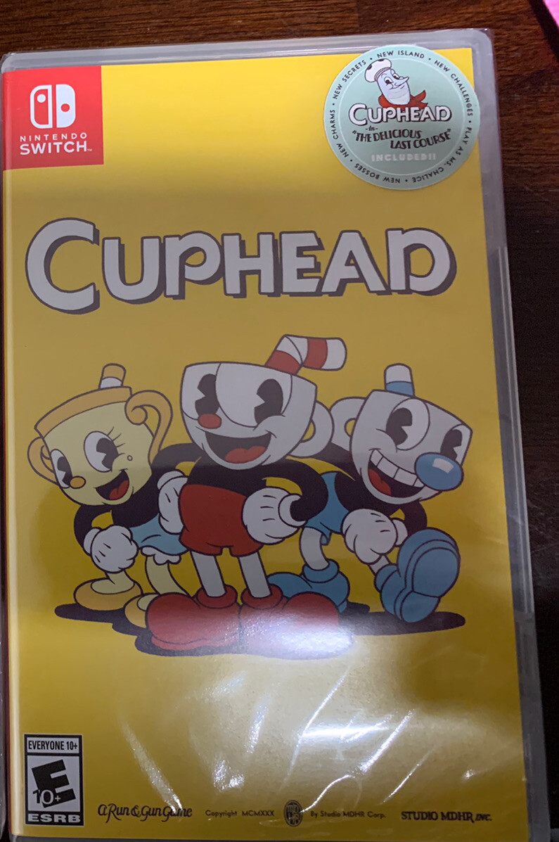 Cuphead Nintendo Switch- NEW PHYSICAL EDITION Game-Shipping Cuphead Nintendo Switch- NEW PHYSICAL EDITION Game-Shipping