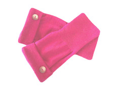 FINGERLOSE HANDSCHUHE ROSA 100% MERINOWOLLE ONE SIZE S M L OS FÄUSTLINGE DAMEN DAMEN
