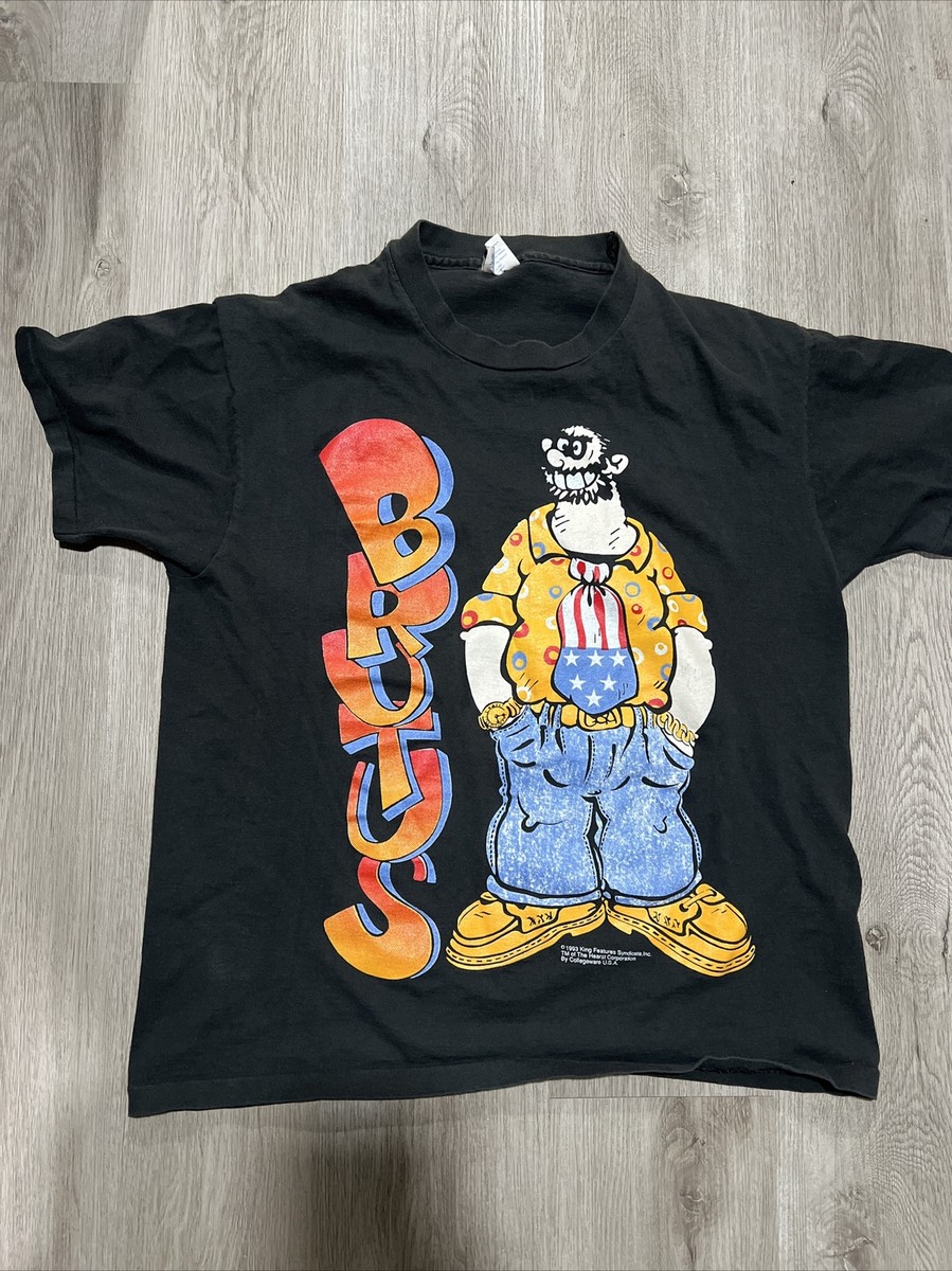 Vintage VTG 1993 Brutus King Features Syndicate Popeye Black  