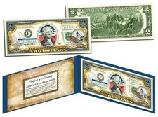 DISTRICT OF COLUMBIA $2 Statehood WASHINGTON DC Two-Dollar US Bill Legal Tender