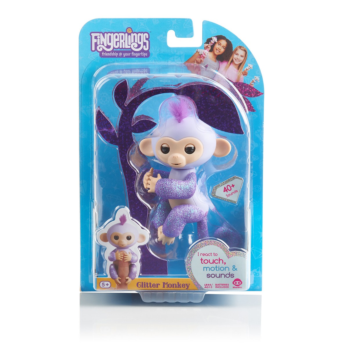 Fingerlings Glitter WowWee Fingerlings Glitter Panda Drew Interactive
