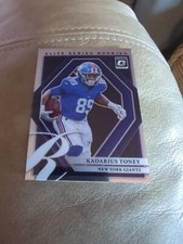 2021 Donruss Optic Kadarius Toney Elite Series Rookie Card RC Insert #ESR-11