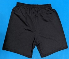 Vtg Dodger Sportswear Navy Gym Shorts - Men's MEDIUM - Phys Ed PE - Elastic USA