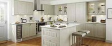 Howdens  Discontinued  Burford Sage (Grey) T&G  Kitchen Range