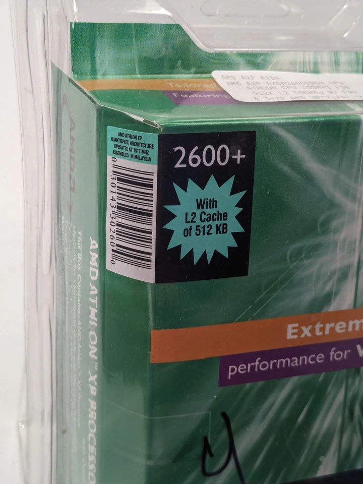 AMD Athlon XP 2600+ Athlon XP Single-Core 1.917 GHz Socket A Processor NEW NOS - Image 2 of 4