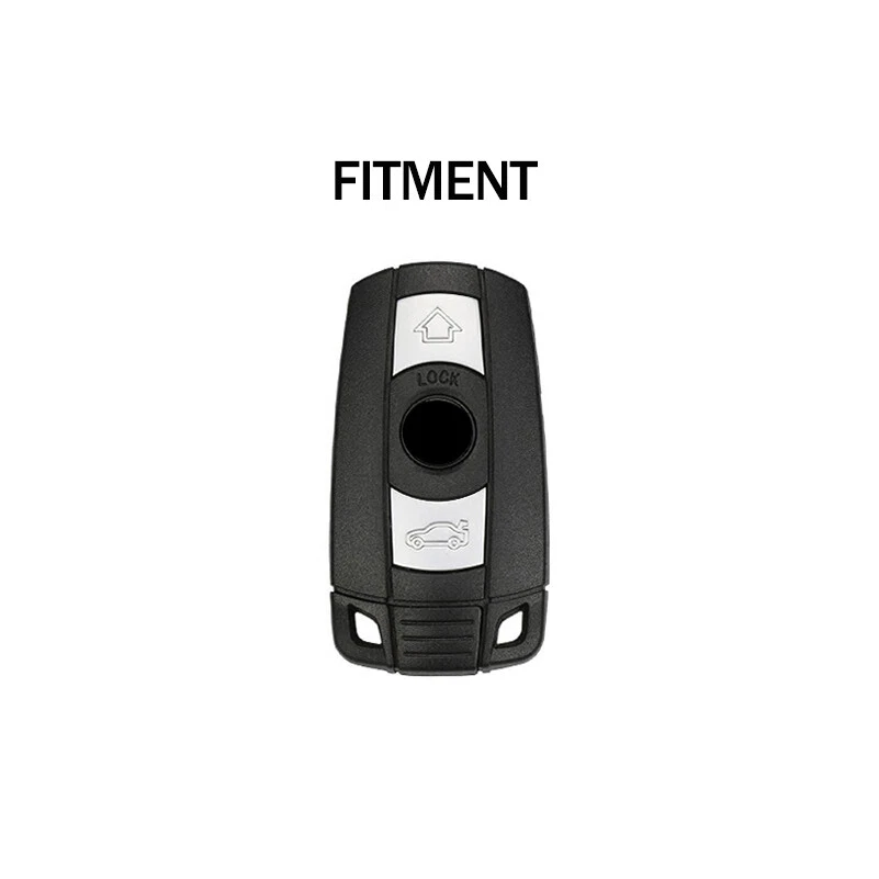 For BMW E90 E91 E92 E60 1 3 5 6 Series Hard ABS Car Remote Key Fob Case Cover - Image 2 of 4