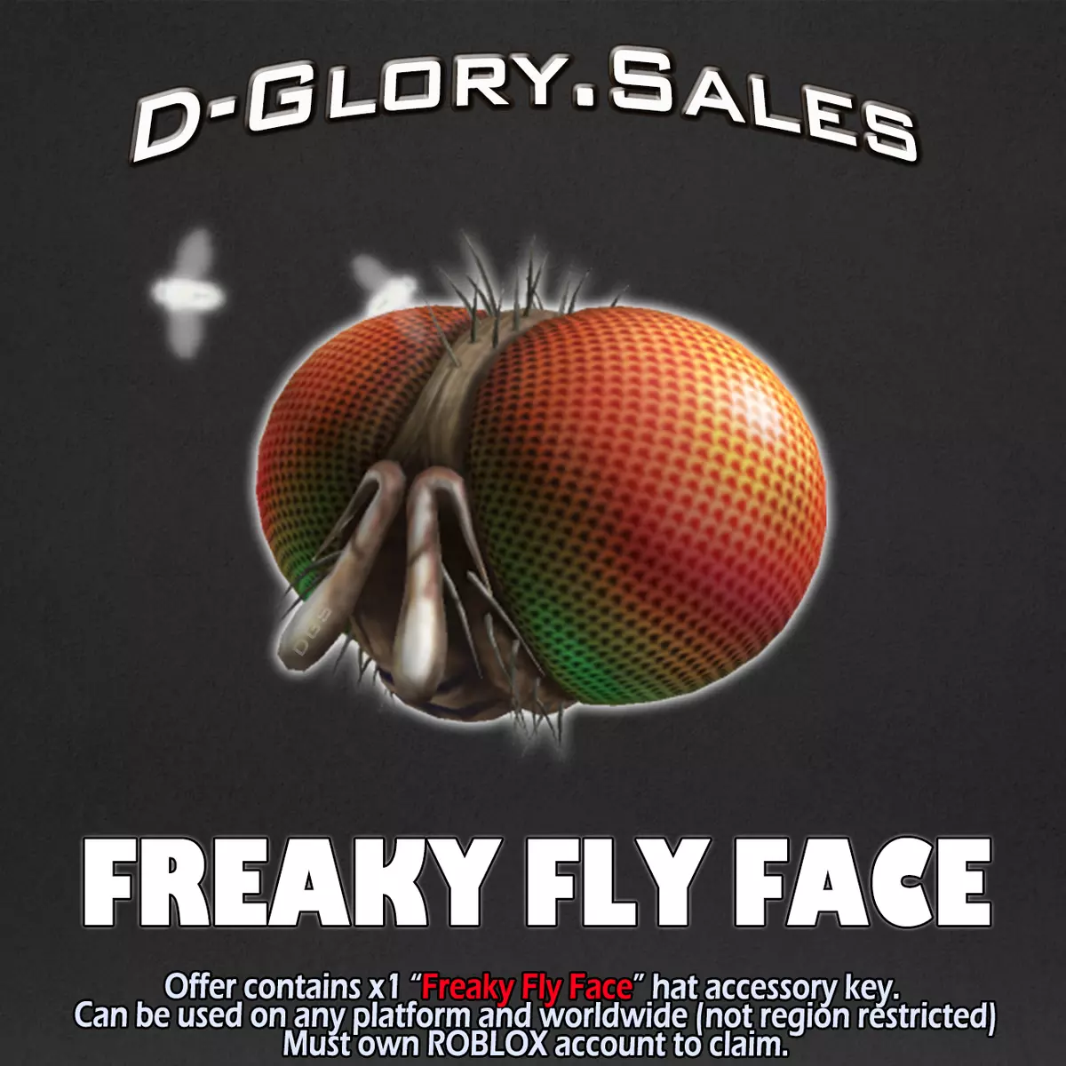 There's something new buzzing on @Roblox.  Prime members will look  super fly when they claim the Freaky Fly Face avatar accessory…