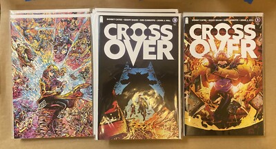CROSSOVER #1-6 - IMAGE/DONNY CATES + BONUS BOOKS LOT (17 BOOKS) - LIQUIDATION