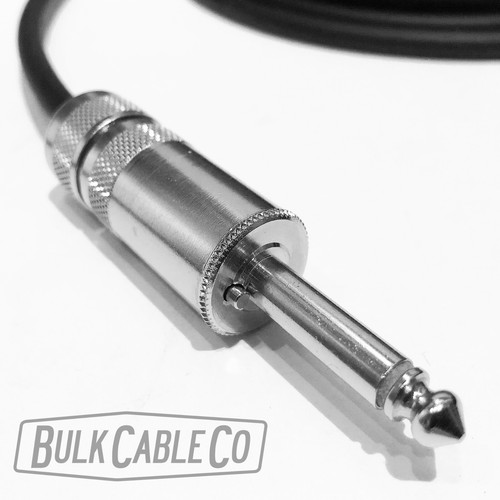 10 pies - cable de guitarra mogami 2524 - switchcraft 181 silencioso / 280 - enchufes rectos - Imagen 5 de 8